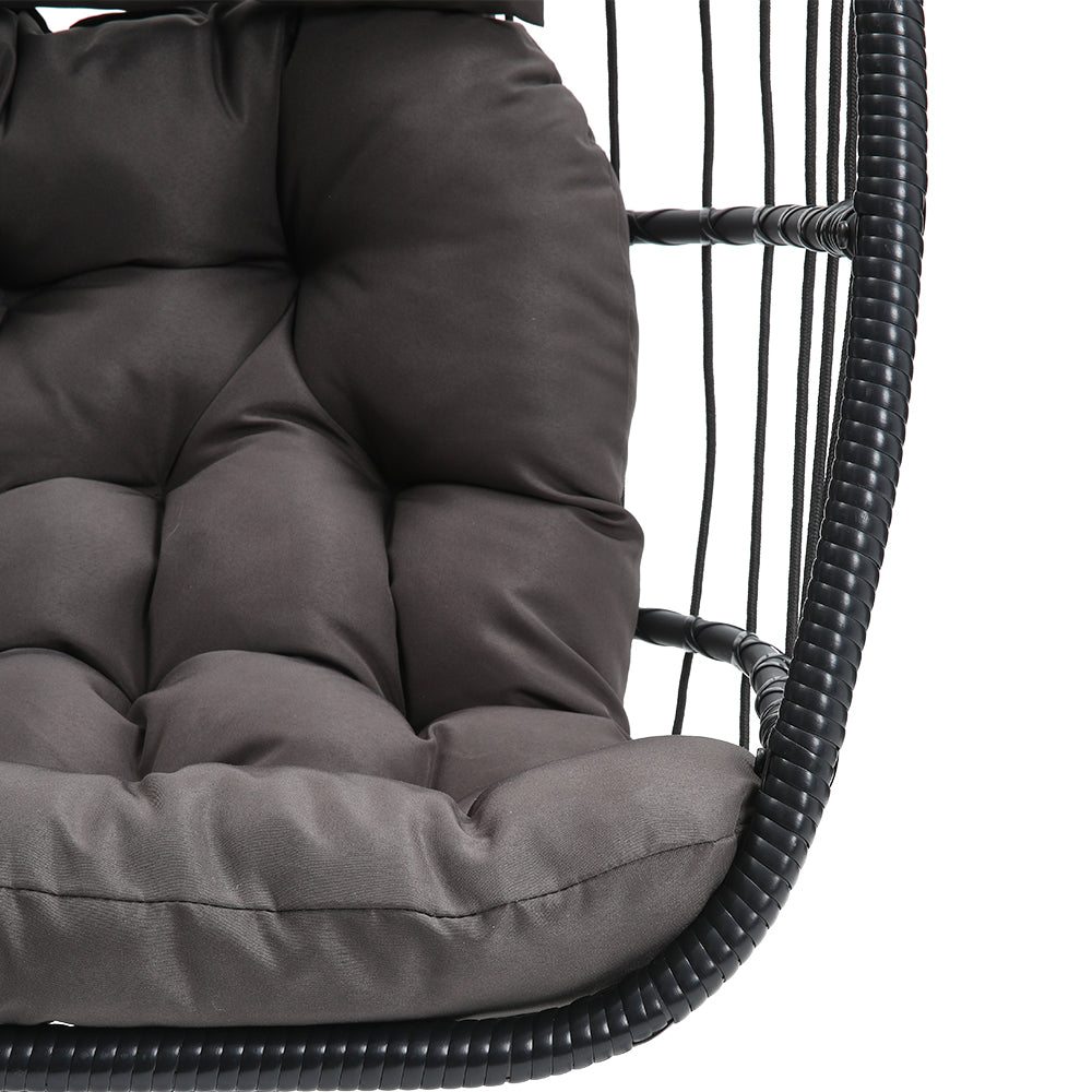 Outdoor Hanging Egg-Shaped Chair