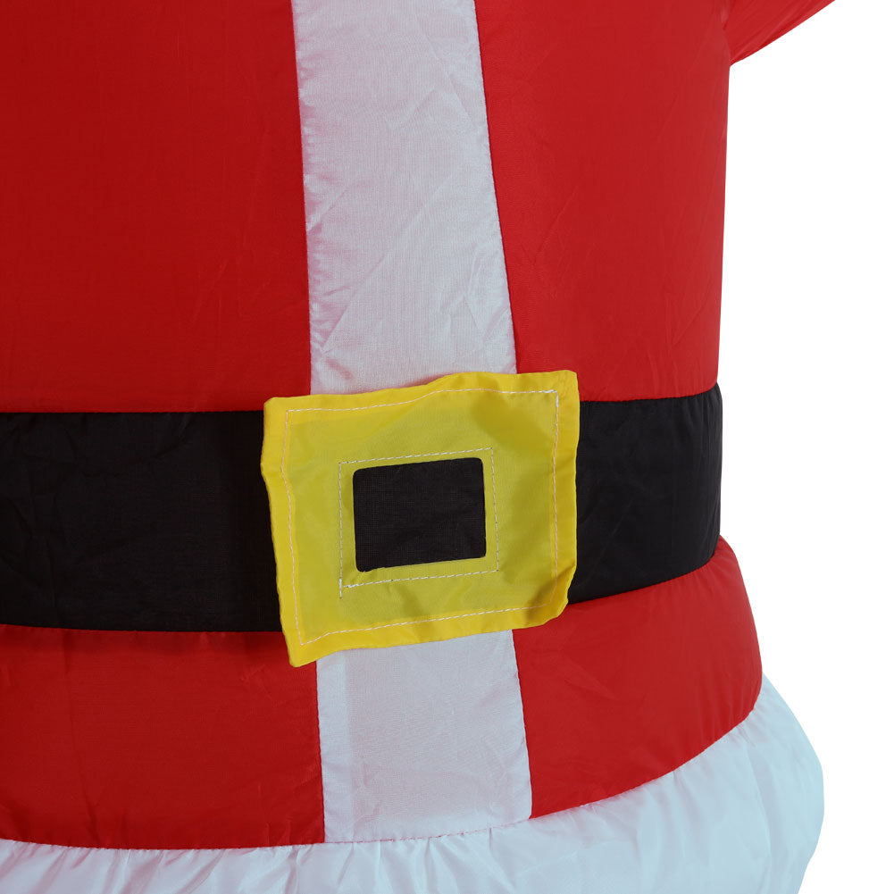 Inflatable Santa Claus Christmas Yard Decoration with LED