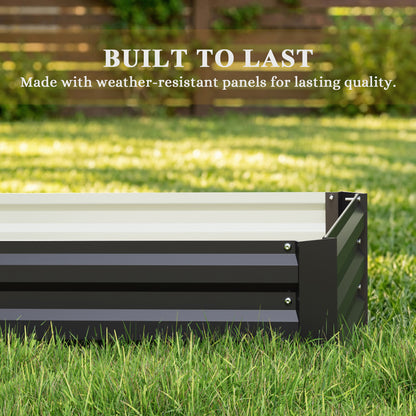 Galvanized Steel Raised Garden Bed
