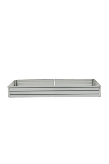Outdoor Rectangular Metal Raised Garden Bed