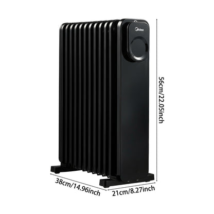 2300W 11 Fins Oil Filled Radiator Electric Heater with Remote Control