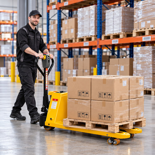 1500kg/2000kg Fully Electric Pallet Truck with Lithium Battery