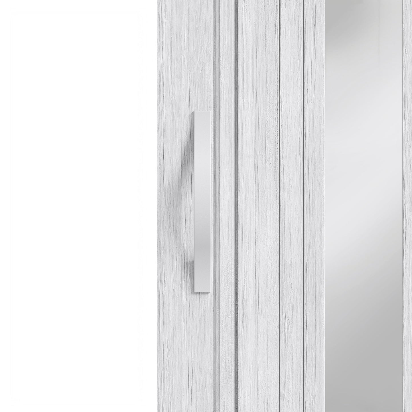 Transparent Windows PVC Folding Door