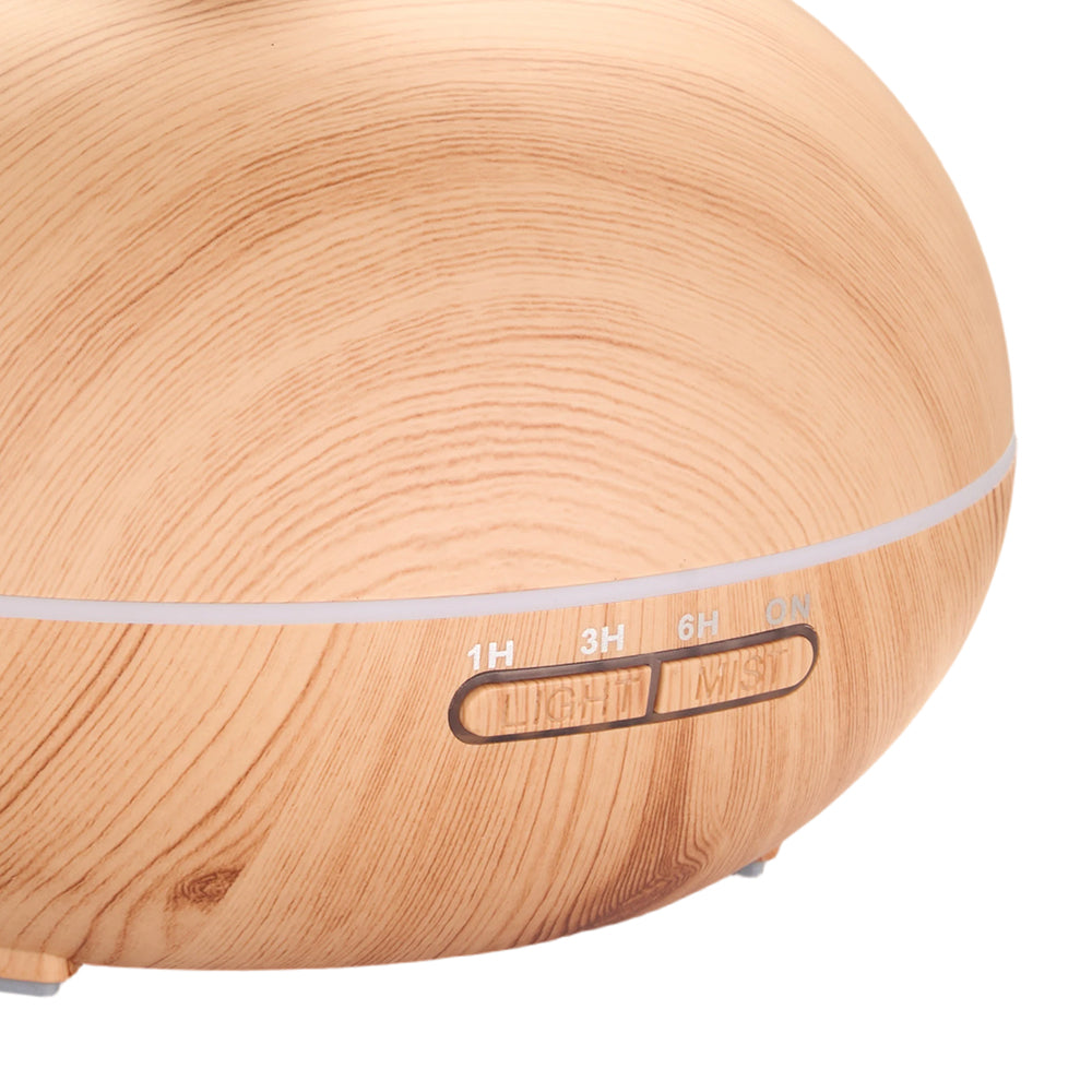 Wood Grain Ultrasonic Essential Oil Diffuser