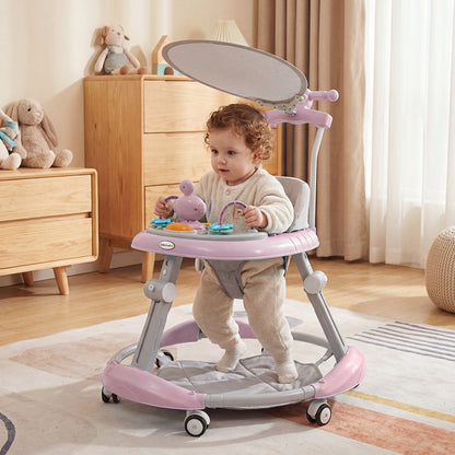 Foldable & Adjustable Baby Walker