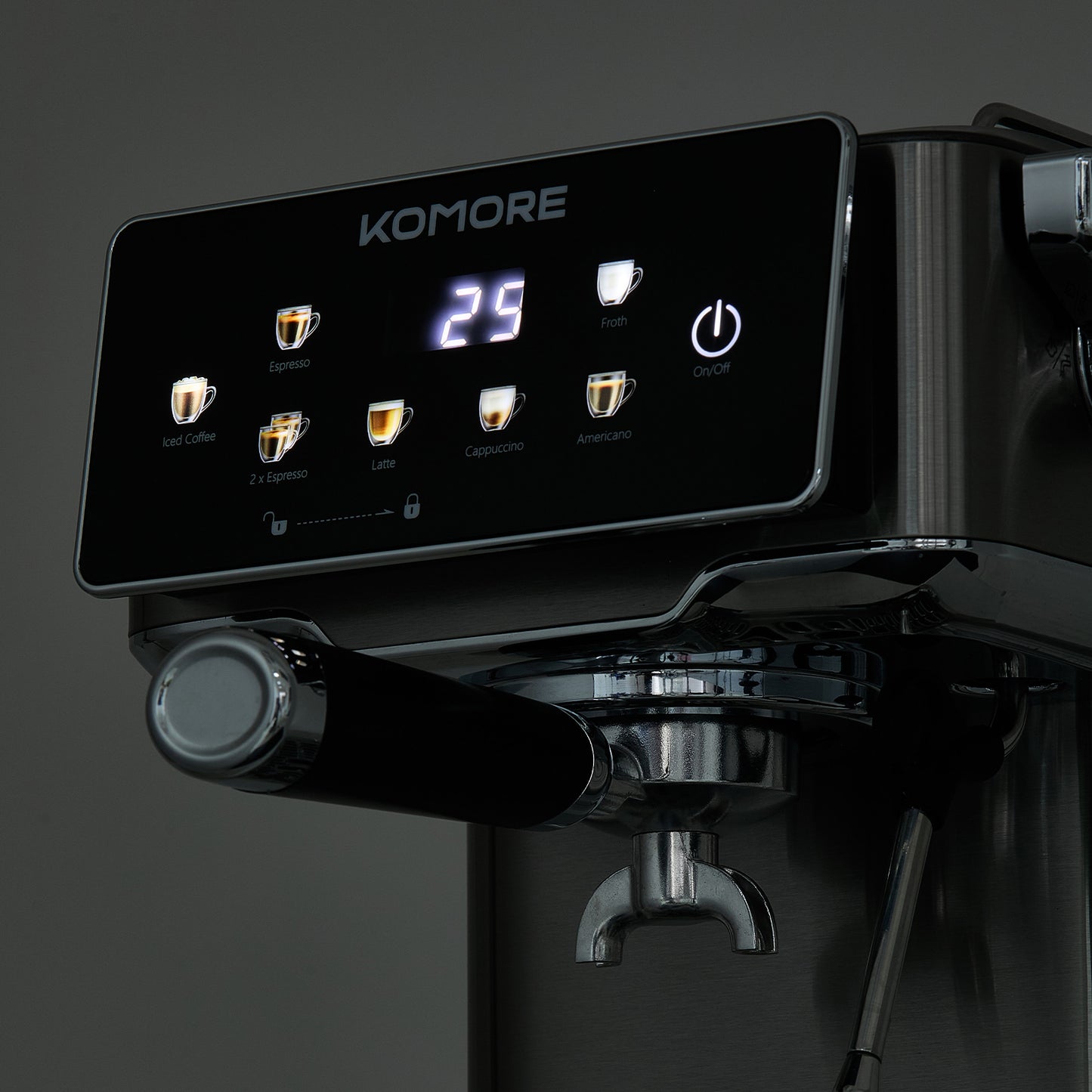 Espresso Machine with Milk Frother