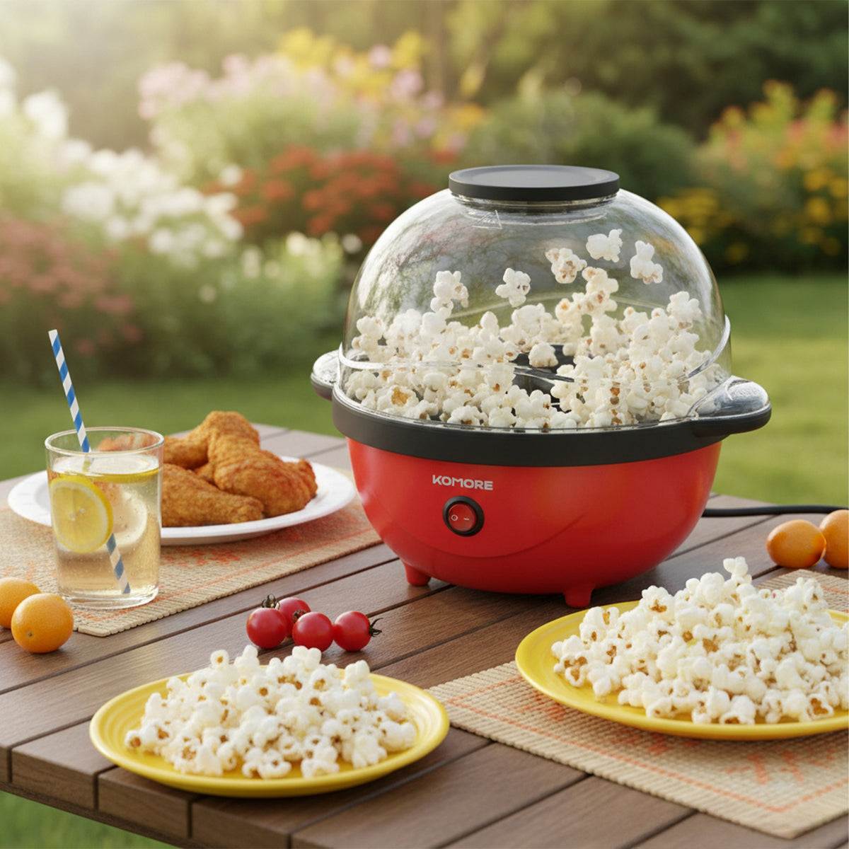 650W Electric Popcorn Maker Machine