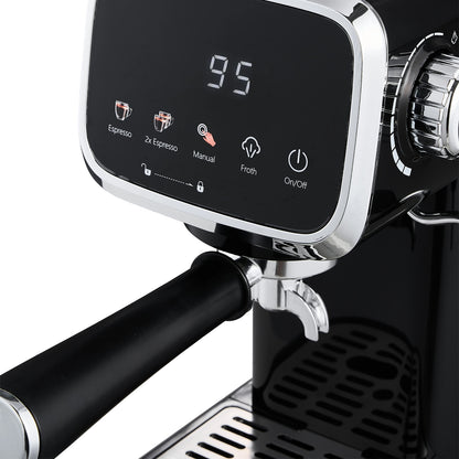 20 Bar Touch Control Espresso Machine Coffee Maker with Steam Wand