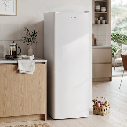 175L White Upright Freezer
