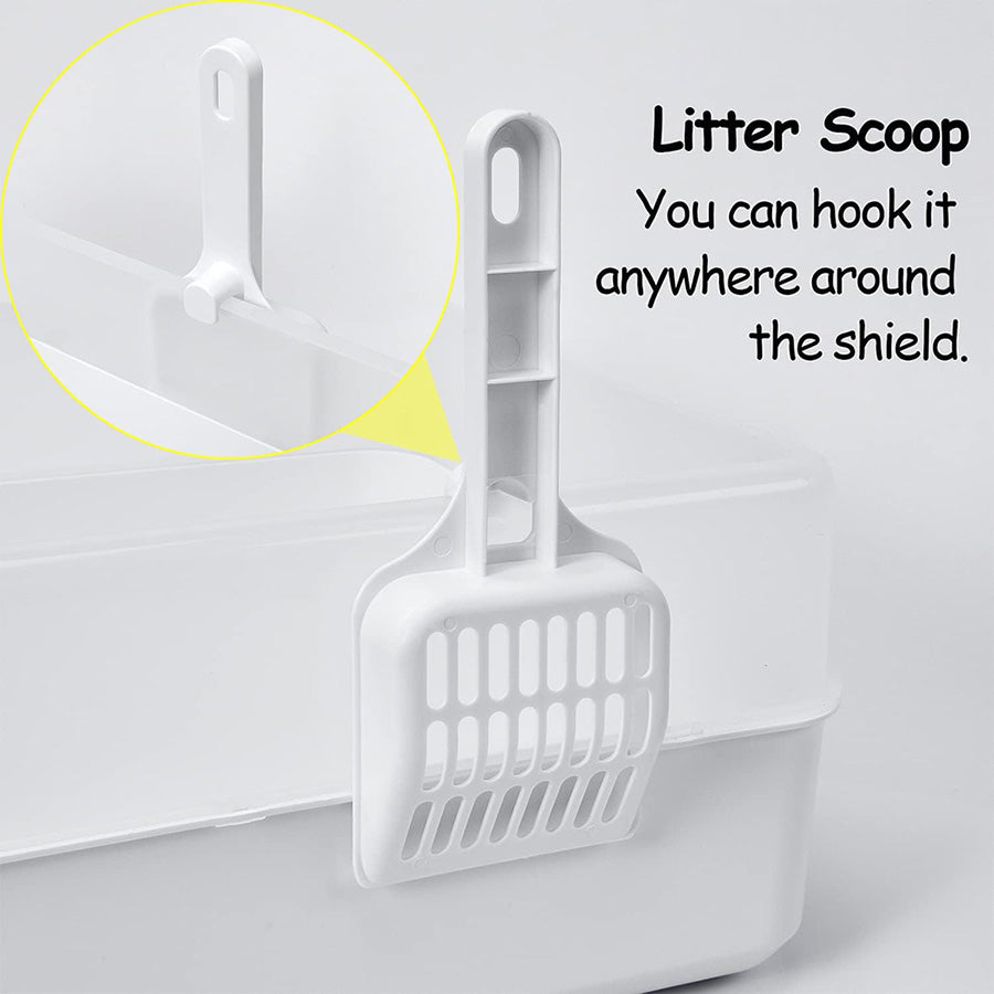 Open Cat Litter Box Easy Cleaning Indoor