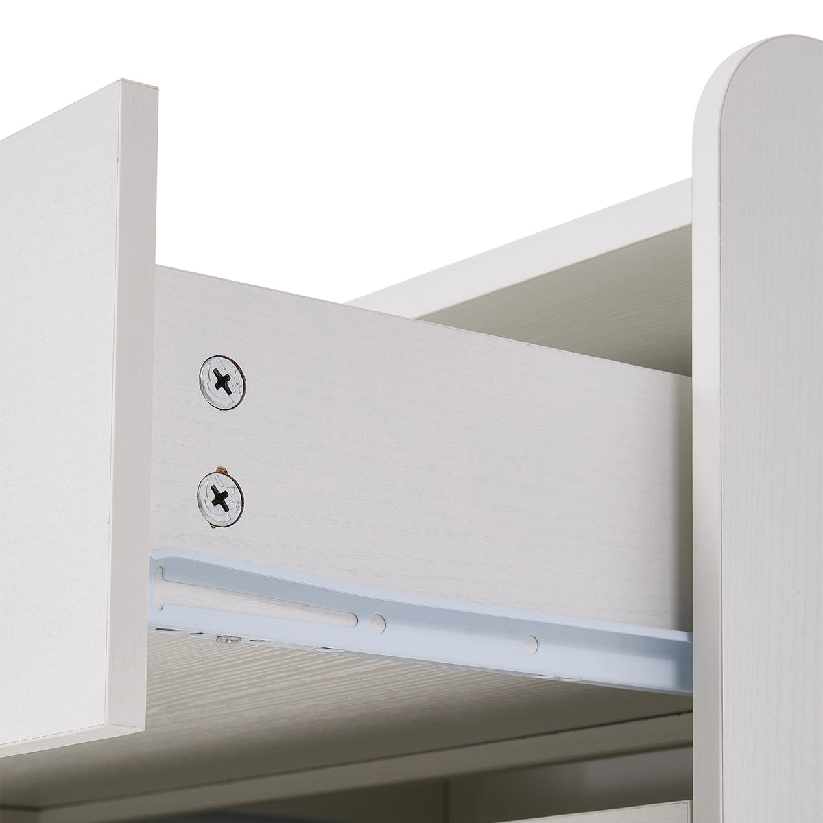 4-Drawer Particle Board Storage Cabinet Chest of Drawers