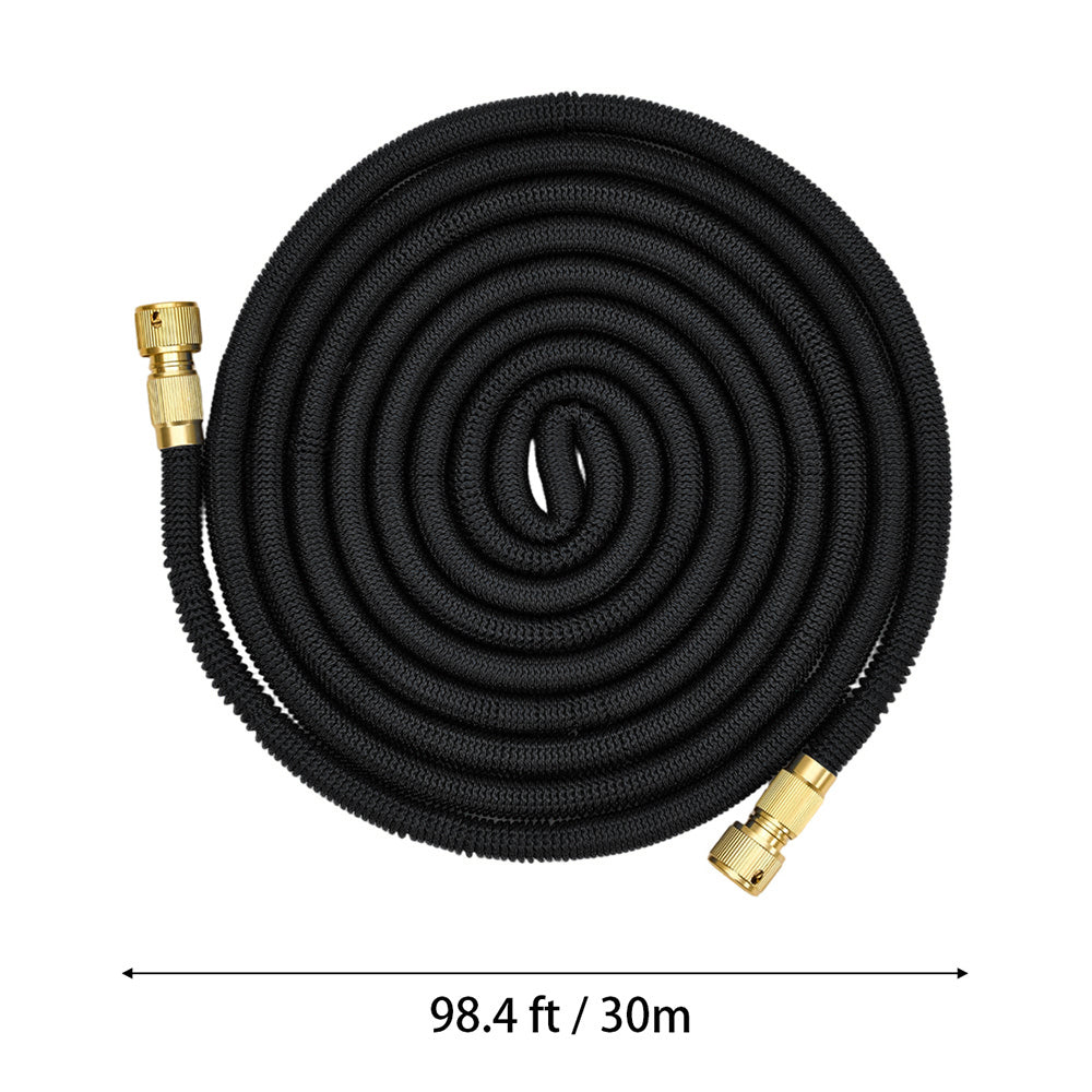Expandable Garden Hose with Solid Brass Fittings