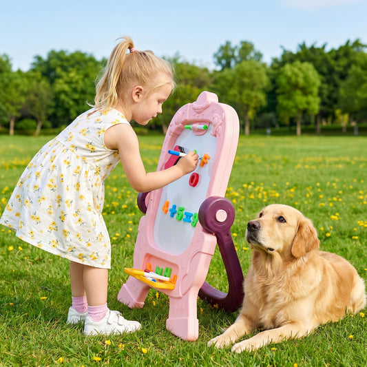 Double-Sided Easel for Kids