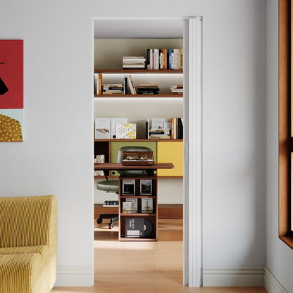 Magnetic Sliding PVC Concertina Folding Door
