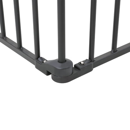 Foldable 5 Panel Metal Pet Playpen