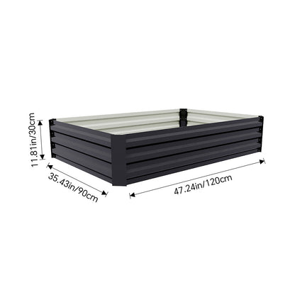 Galvanized Steel Raised Garden Bed