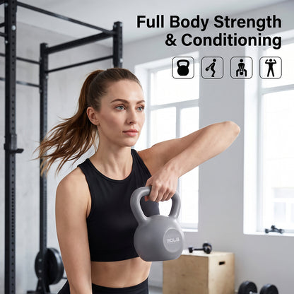 Strength Training Kettlebell with Non-Slip Handle