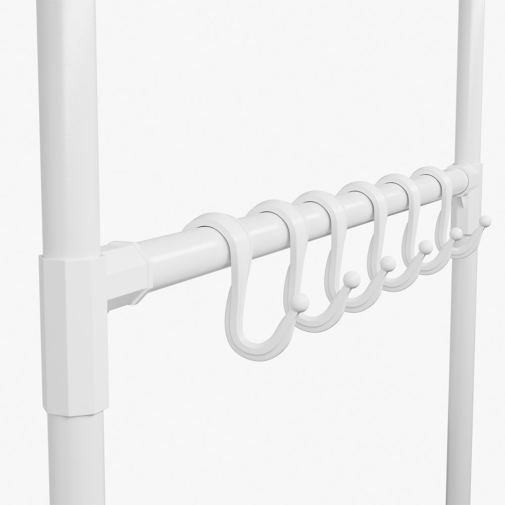 Portable Metal Closet Bedroom Cabinet