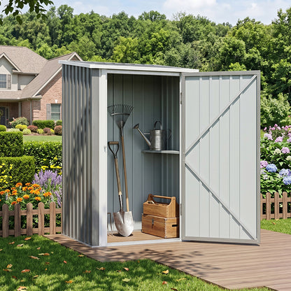 3 x 3FT Outdoor Metal Garden Storage Shed