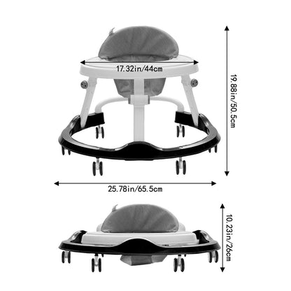 Foldable & Adjustable Baby Walker