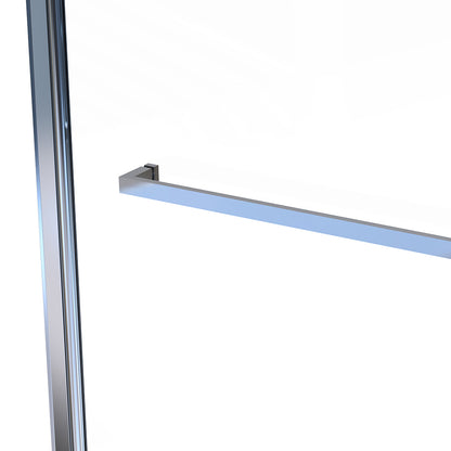 180 Degree Rotation Over Bath Shower Screen With Handle