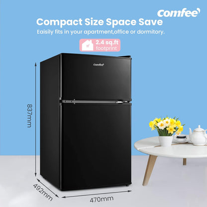 87L Under Counter Fridge Freezer