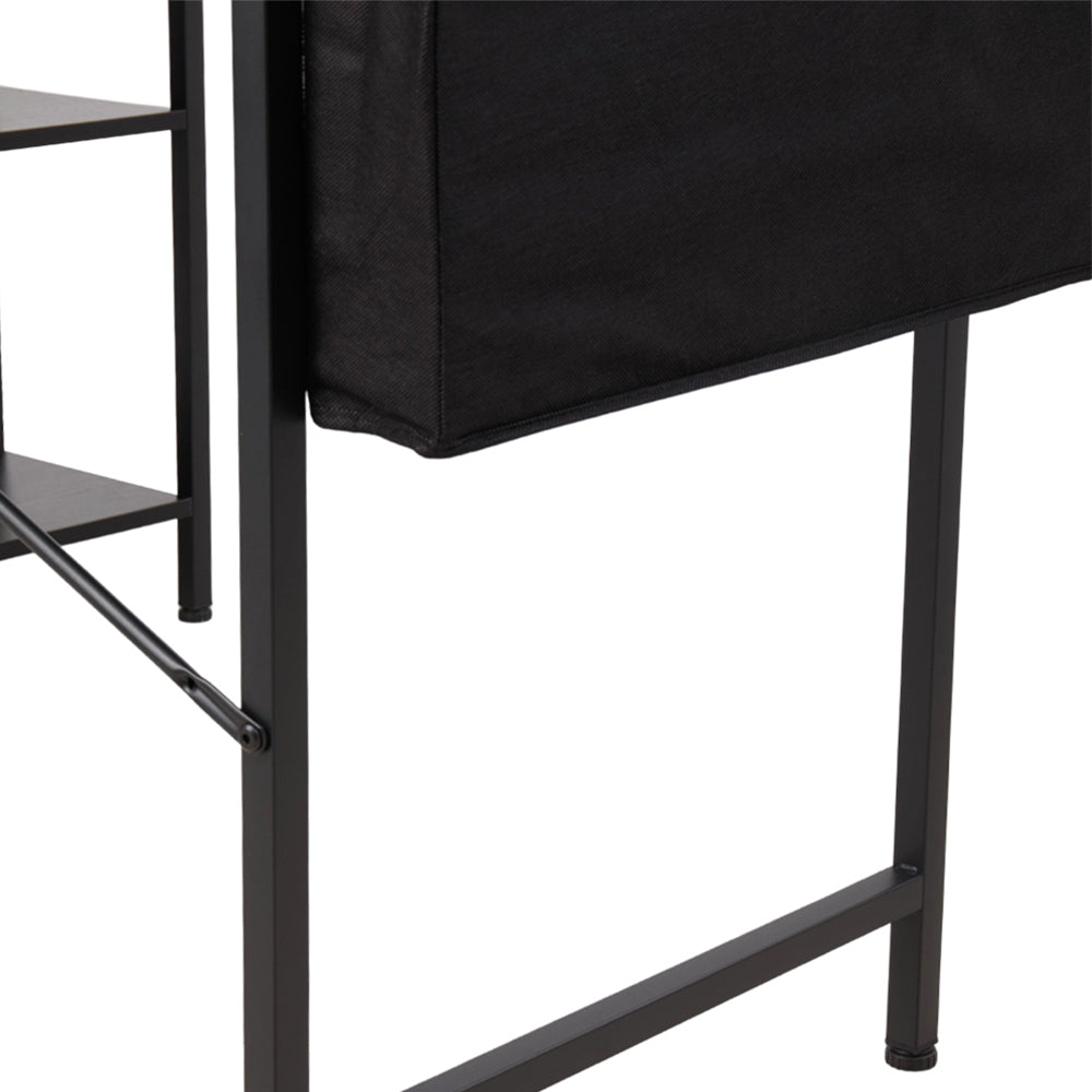 L-Shaped Office Desk with Storage Bag