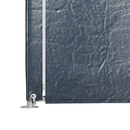 Garden Storage Shelter with Waterproof PE Cover & Roll-Up Zipped Door