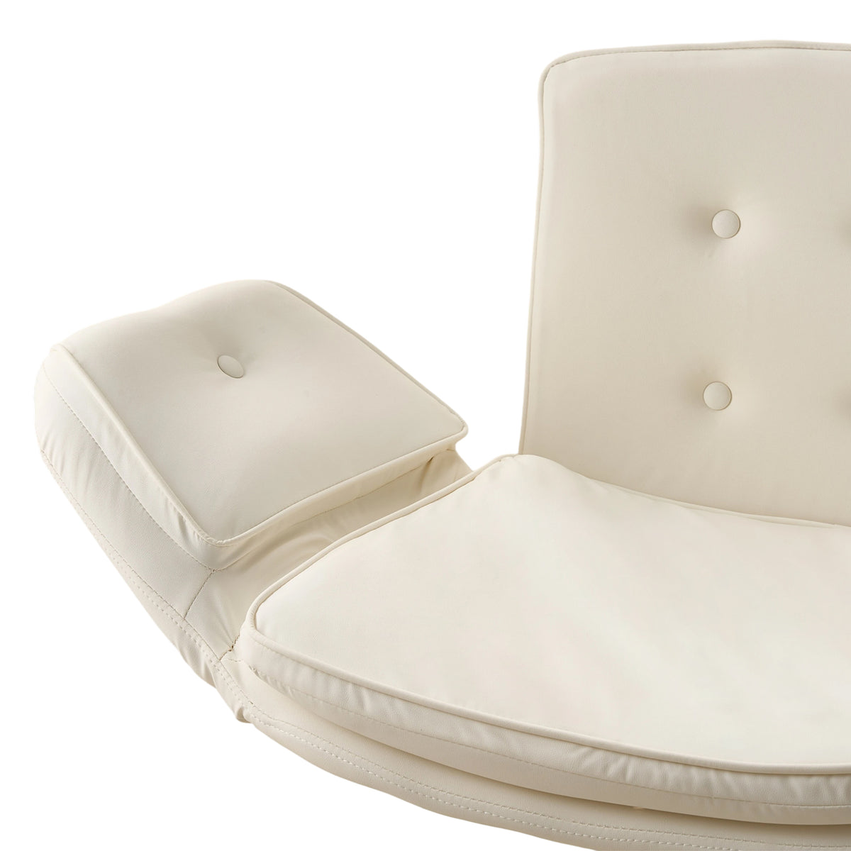 Height-Adjustable Swivel Office Chair with Castors