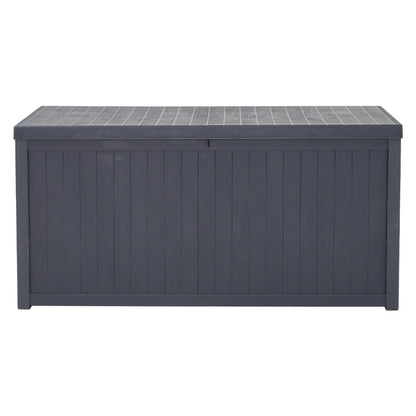 430L Grey Lockable Waterproof Garden Storage Box