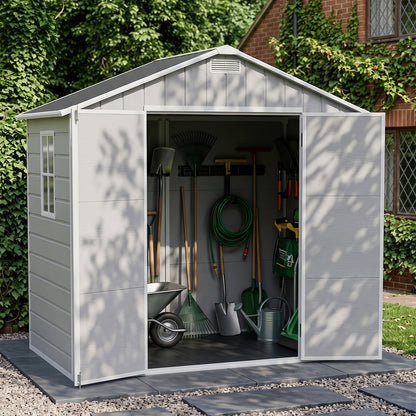 8x4 FT Large Garden Storage Shed