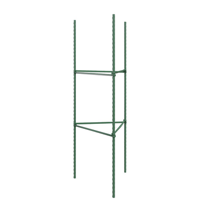 Green Galvanized Steel Raised Garden Bed