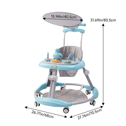 Foldable & Adjustable Baby Walker