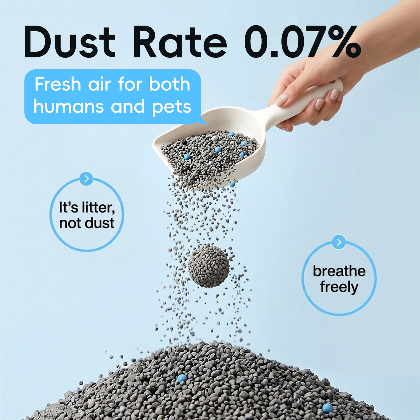Clumping Sodium Bentonite Cat Litter