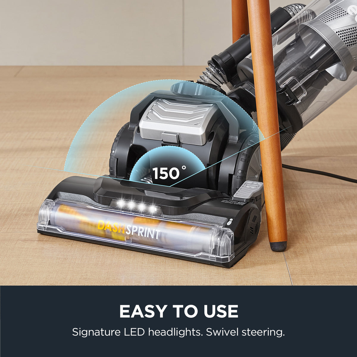 700W Upright Vacuum Cleaner with 2.2L Dust Cup