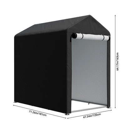 4x6FT Outdoor Storage Shed Bicycle Shelter