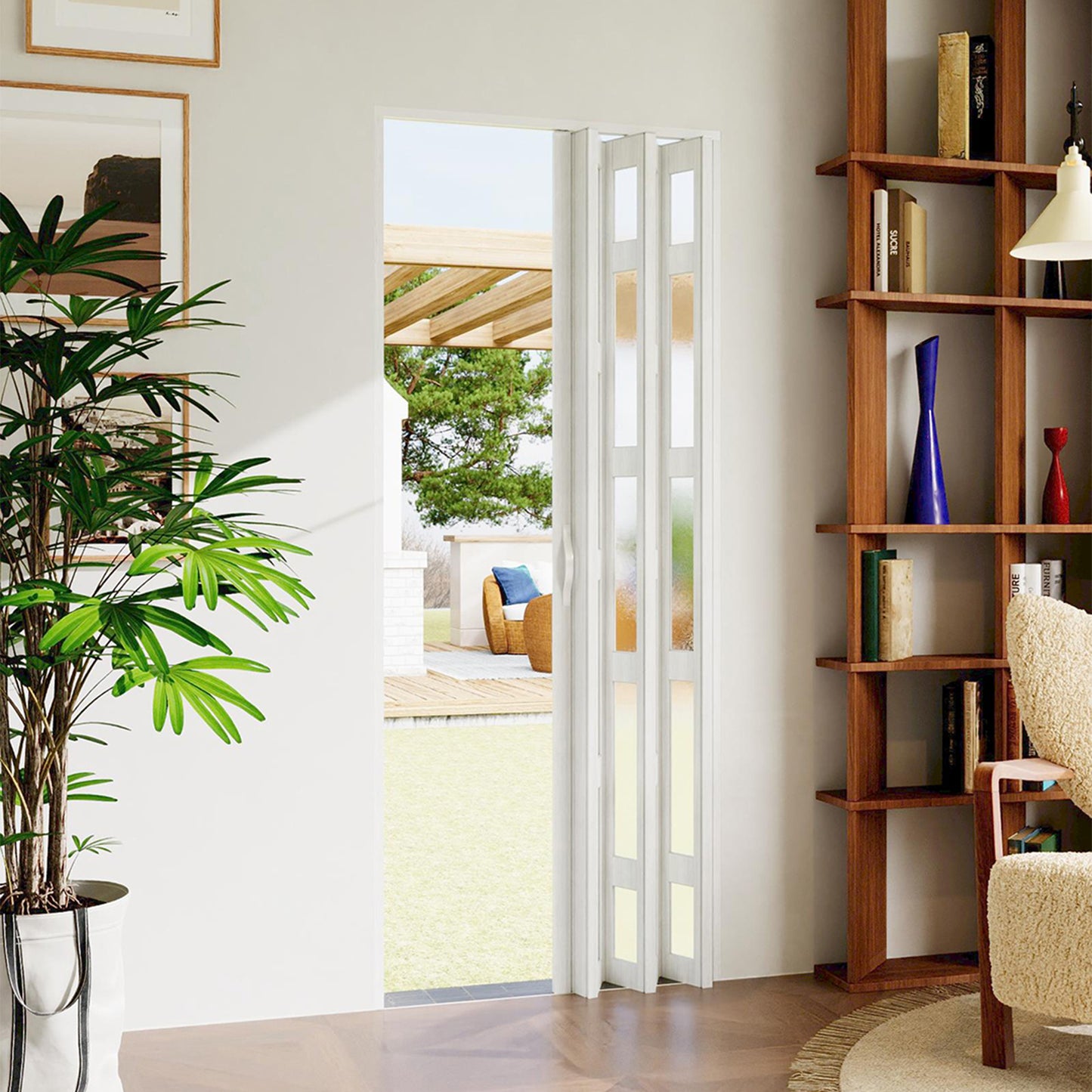 PVC Accordion-style Folding Door