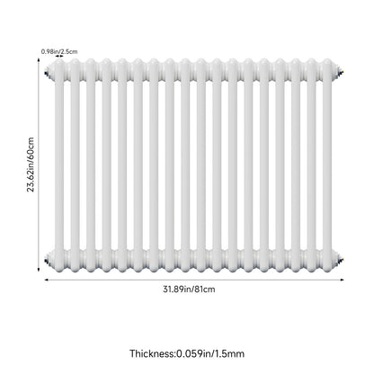 5036 BTU Horizontal 3 Column Radiator