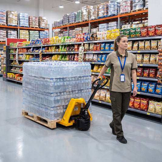 1500kg/2000kg Fully Electric Pallet Truck with Lithium Battery