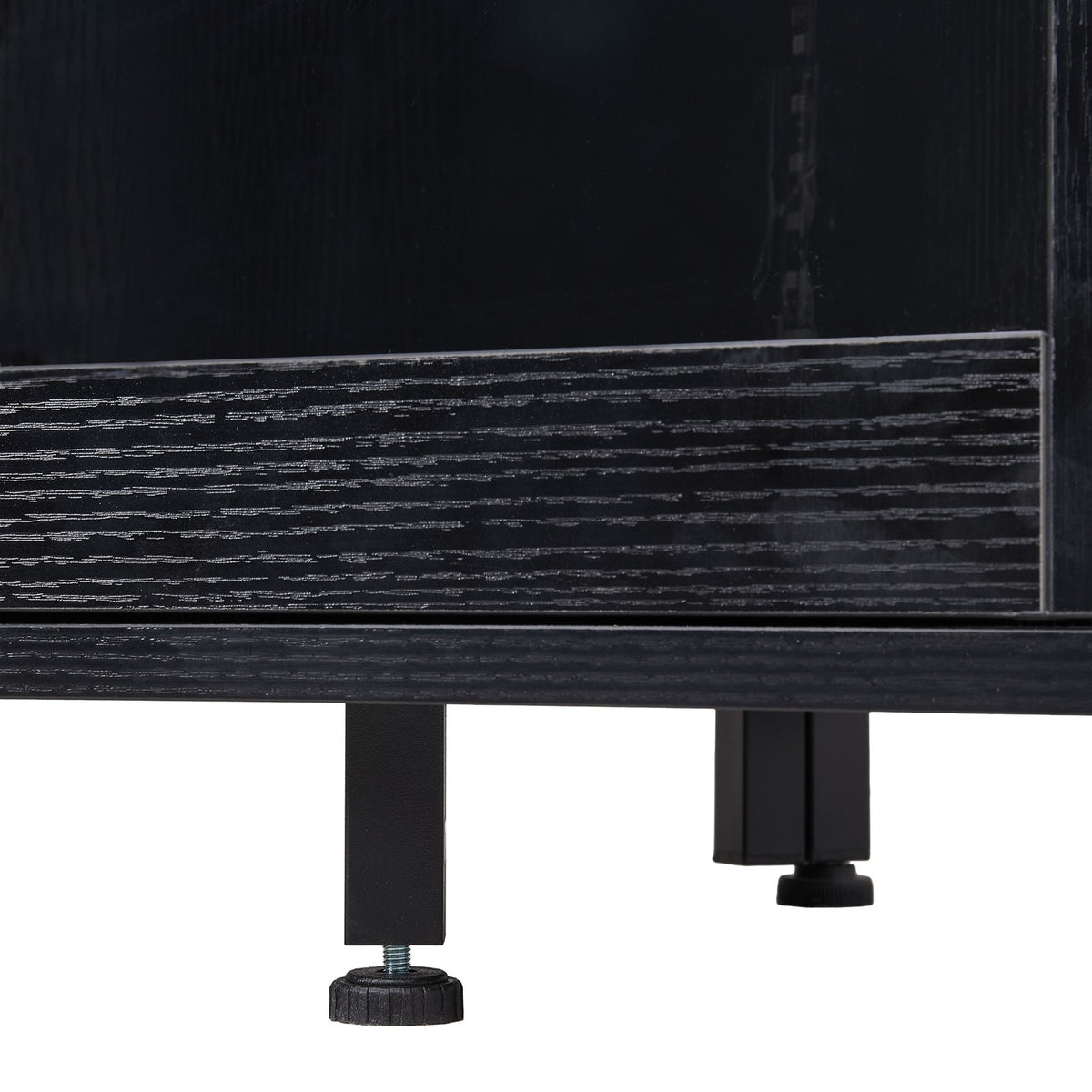 Industrial Tall Corner Bar Cabinet with Power Socket & LED Lighting