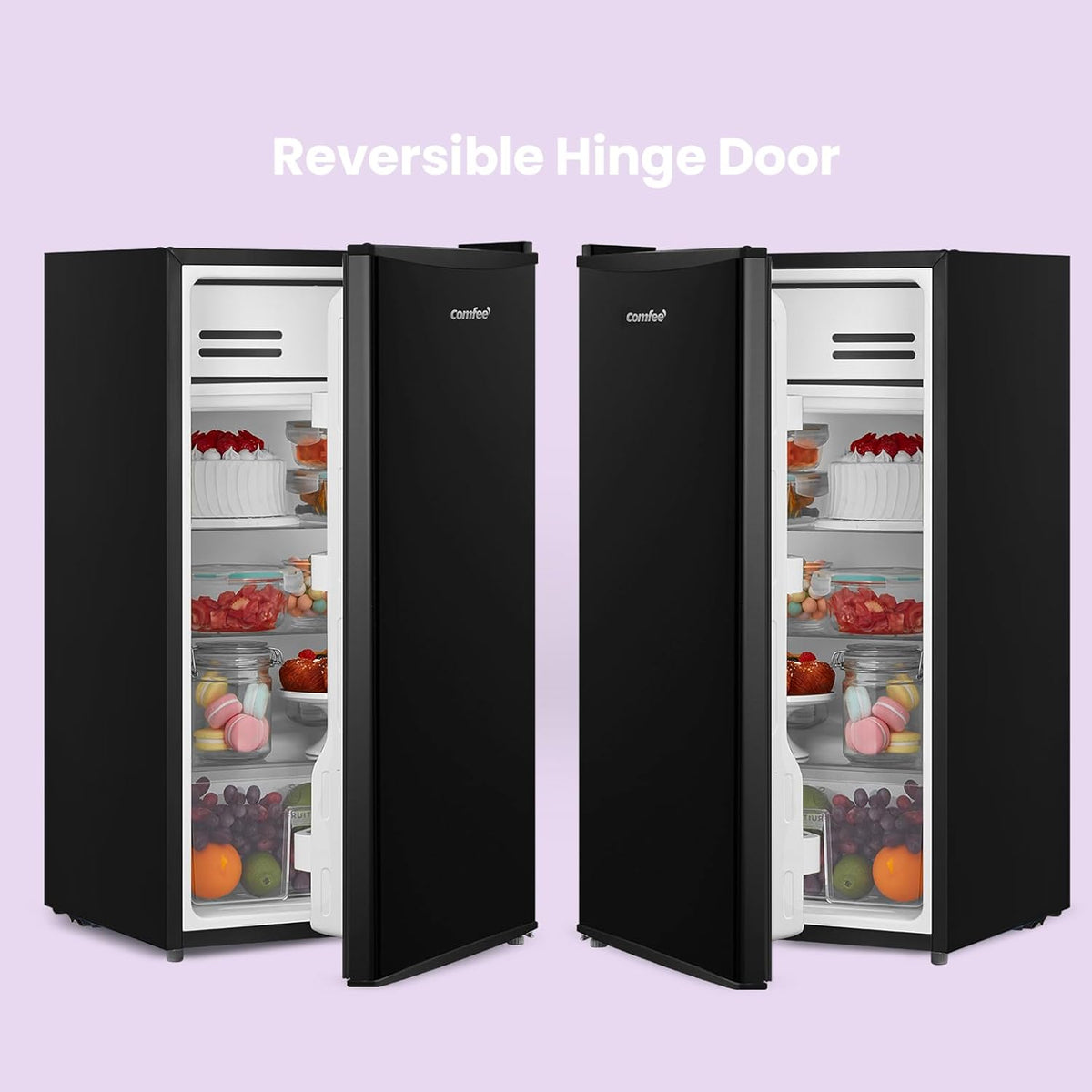 93L Under Counter Fridge Freestanding Refrigerator with Cooler Box