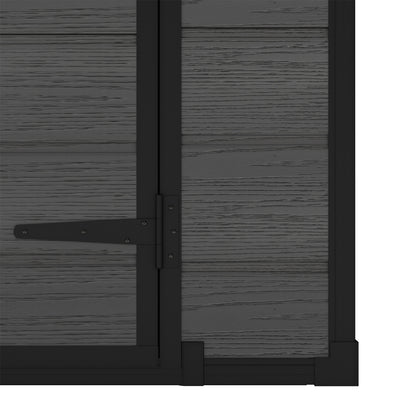 6 x 6 FT Outdoor Garden Pent Roof Tool Storage Shed
