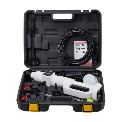 21V Cordless Handheld Pressure Washer Cleaner with 2 Batteries