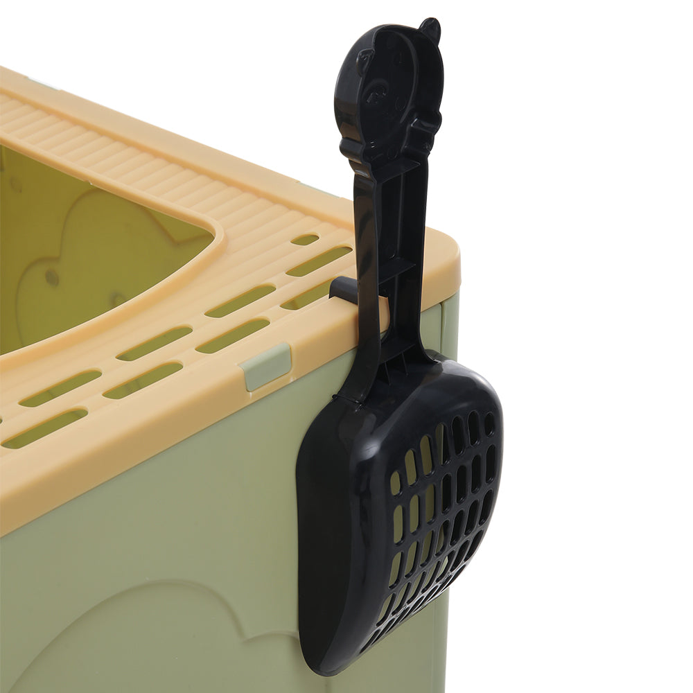 Foldable Cat Litter Box Top Entry Anti-Splashing Cat Toilet