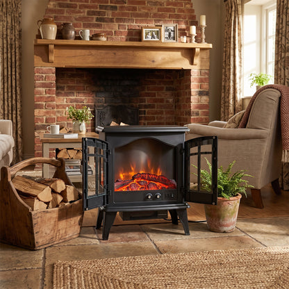 Freestanding Electric Fireplace Stove