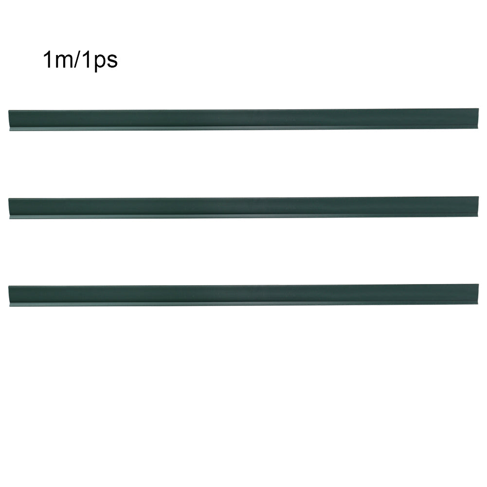 Garden Fence PVC Privacy Screen Panel Slat Strips Fixing Clip 1M