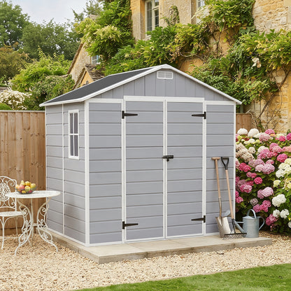 7x6 FT Large Garden Storage Shed