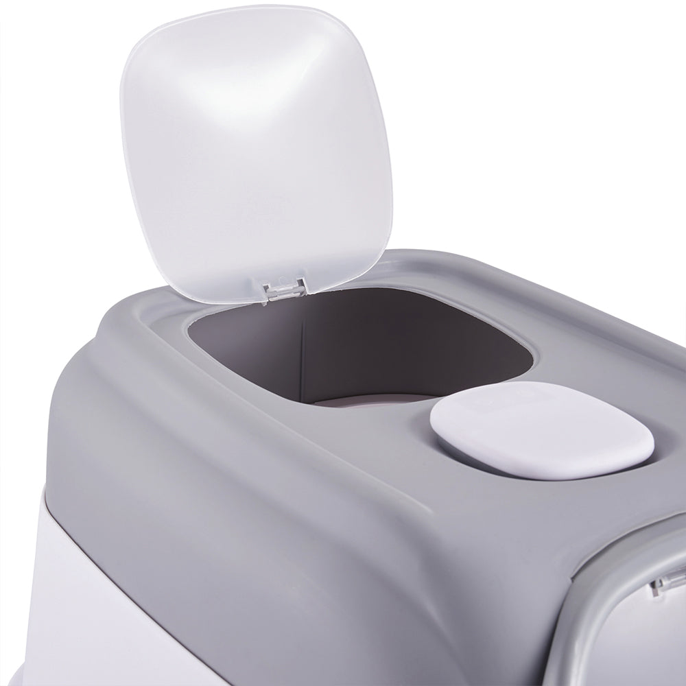 Large Enclosed Cat Litter Box with UV Sterilizer Lamp