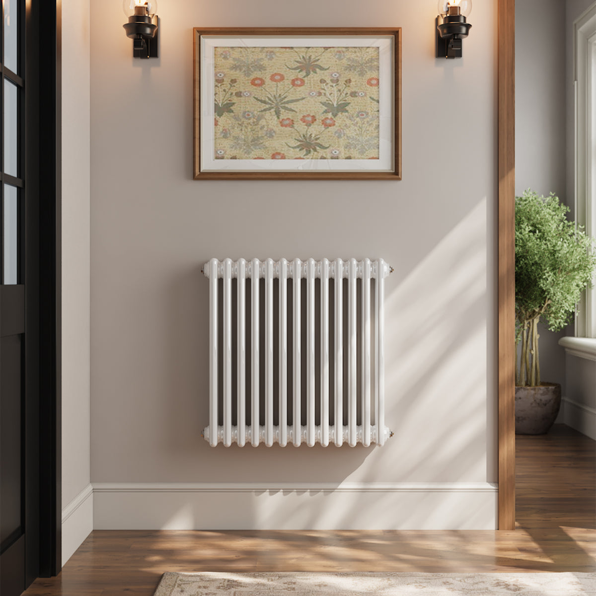3637 BTU Horizontal 3 Column Radiator