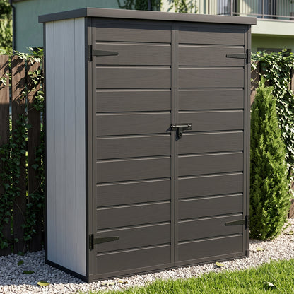 5x3 FT Outdoor Garden Tool Storage Shed